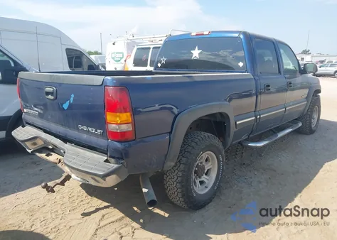2002 Chevrolet Silverado 2500Hd Ls из США, поврежденный, VIN 1GCHC23102F160969